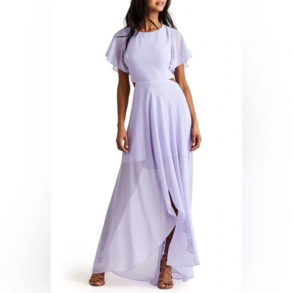Ali & Jay Dresses | Ali & Jay Cutout Maxi Dress, Lavender (Small) | Color: Purple | Size: S | Katyaboyko's Closet